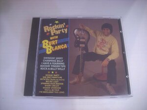 ● 輸入オランダ盤CD ROCKIN' PARTY WITH BURT BLANCA / ロッキンパーティ バートブランカ ロカビリー DART RECORDS DR9479 ◇r50611