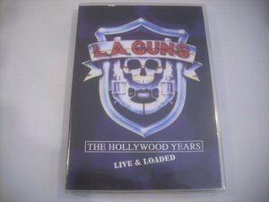 ● 輸入USA盤 DVD L.A.GUNS / THE HOLLYWOOD YEARS LIVE & LOADED L.A.ガンズ ライブ DEADLINE CLP 1359 ◇r50616