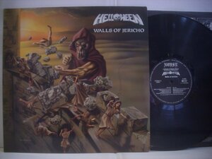 ● Импорт Западной Германии, LP Helloween / Walls of Jericho Halloween Walls of Jericho 1986 SPV 08-1699 ◇ R50623