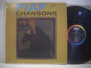 ● 輸入USA盤 LP　EDITH PIAF / CHANSONS エディット・ピアフ シャンソン CAPITOL RECORDS T 10328 ◇r50630