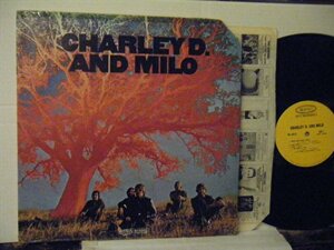 ▲LP　CHARLEY D. AND MILO チャーリー・Ｄ・アンド・ミロ US盤 EPIC BN 26533 カントリー・ロック ◇r50622