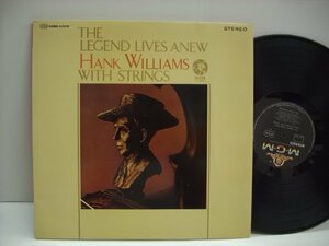 [ダブルジャケット LP] 　ハンク・ウィリアムスとストリングス / 甦るハンク・ウィリアムス HANK WILLIAMS SMM-2008 ◇r50625