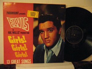 ▲LP ELVIS PRESLEY エルヴィス・プレスリー / GIRLS GIRLS GIRLS ガールズ 輸入盤 RCA-NL-89048◇r50624