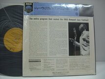 [帯付LP] JOE WILLIAMS ジョー・ウィリアムス / AT NEWPORT '63 アット・ニューポート '63 国内盤 RVC株式会社 PG-42 ◇r50626_画像2