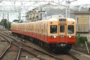 鉄道写真　京成電鉄　3300形　リバイバル塗装　Lサイズ