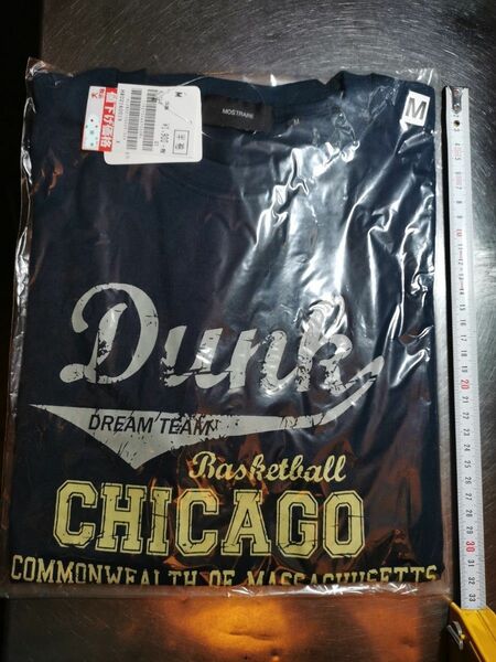 Dunk CHICAGO BASKETBALL DREAM TEAM 黒 Tシャツ 未使用◎ サイズ M タグ付き 値段表記有り