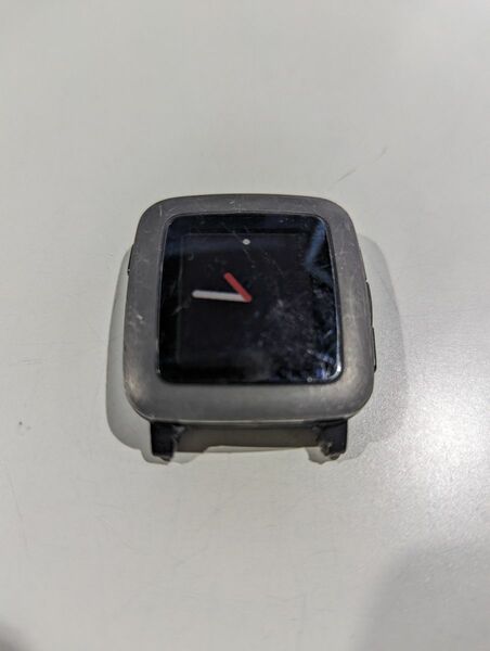 【ジャンク品】pebble Time スマートウォッチ