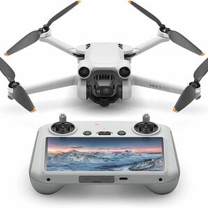 3 Pro（DJI RC付属）【リモートID対応】折りたたみ可能な軽量カメラドローン、4K/60fps動画、 48MP写真、飛行時間34分、249 g未満、