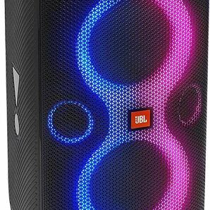 JBL PARTYBOX110 Bluetoothスピーカー ワイヤレス IPX4/マイク入力/ギター入力搭載/ブラック JBLPARTYBOX110JN