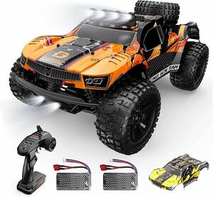 ラジコン ラジコンカー 人気 オフロード こども向け 4wd RCカー 1/10スケール 初心者向け 子供プレゼント 40㎞/h 操作時間40分 2.4GHz