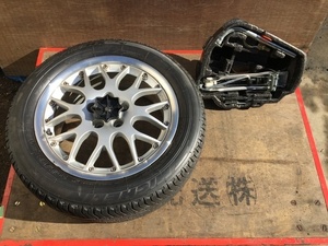 205/55ZR16 スペアタイヤ 車載 工具 GOLF ゴルフ VW MICHELIN 残溝8mm弱 ジャッキ 止めネジ 牽引フック アルミ ホイール