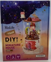 新品未開封品　つくるんです　DIY! MINIATURE HOUSE　つくろう！ ミニチュアハウス　 ウィザード　日本公式販売／日本語説明書付_画像3