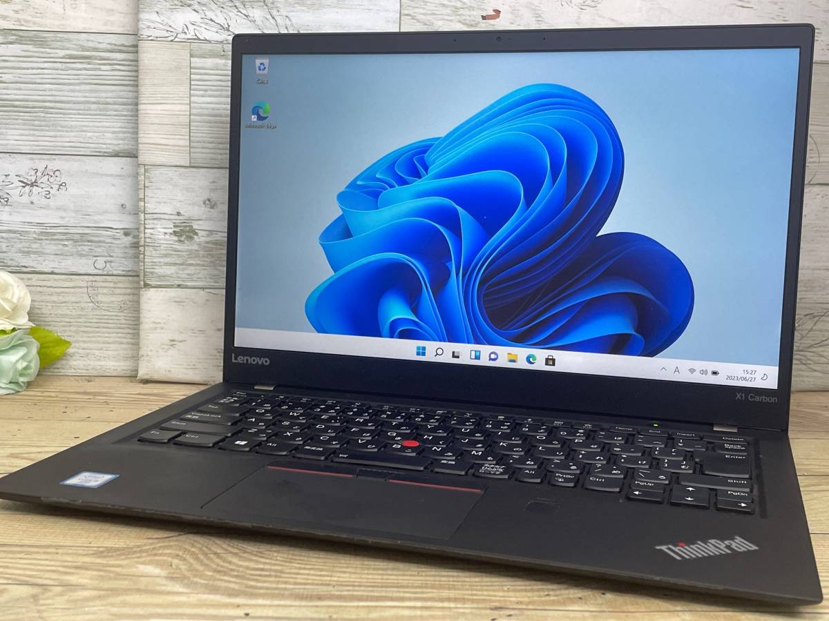 良品♪】Lenovo ThinkPad X1 Carbon[Core i5 6300U 2.4GHz/RAM:8GB/SSD