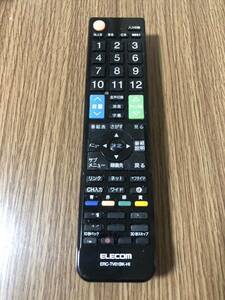 299 ELECOM ERC-TV01BK-HI テレビリモコン