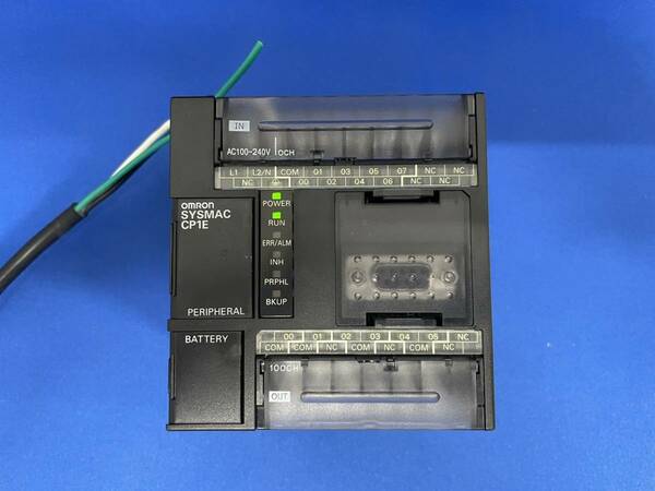 ★未使用★ OMRON PLC CP1E-N14DT-A 14点入出力CPU装置