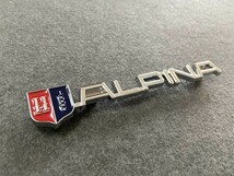 26★ ALPINA用　グリルバッジ フロント ロゴバッジ エンブレム グリルバッチ アクセサリー　金属製　マーカー　送料無料_画像2