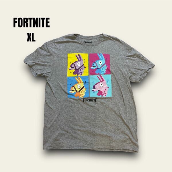 【古着】FORTNITE フォートナイト　ラマ　デザインTシャツ