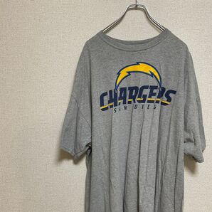 【古着】magestic サンディエゴ　chargers デザインTシャツ