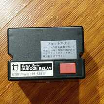 オイルバーナー BURCON RELAY バーコンリレー KB-506F 加藤鉄工 コントロールリレー 融雪機 送料無料_画像1