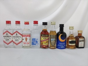  Spirits liqueur miniature 9 pcs set 
