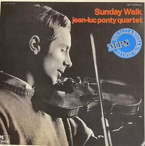 LP JEAN-LUC PONTY ジャン＝リュック・ポンティ SUNDAY WALK MPS