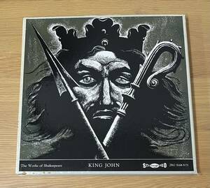 LP 4枚組BOX Works Of Shakespeare King John ジョン王 ウィリアム・シェイクスピア