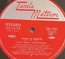 LP DIANA & MARVIN ダイアナ & マービン　DIANA ROSS MARVIN GAYE_画像2