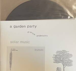 LP Joe Jones A Garden Party Experimental FLUXUS