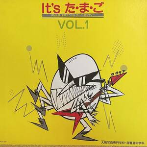 LP It's たまご FM大阪 FMサウンド・アート・ギャラリー VOL.1 NEW WAVE FUNK AOR POWERPOP CITY POP