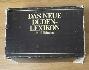 全10巻セット DAS NEUE DUDEN LEXIKON in 10 Banden ドイツ語 辞典 辞書