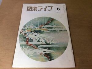 ●K231●図案ライフ●1985年6月●帯服地友禅着尺日図展大図展桑図展巧図展●八宝堂●文様デザイン美術●即決