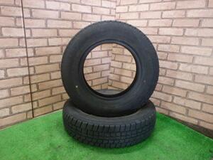 中古 ダンロップ タイヤ 155/80R13　2本　冬