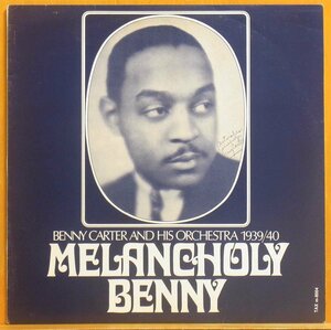 ●美盤!★Benny Carter(ベニー カーター)『Melancholy Benny』SweオリジLP #60745