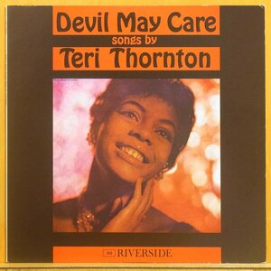 ◎美盤!★Teri Thornton(テリ・ソーントン)『Devil May Care(デビル・メイ・ケア)』 JPN Riverside LP #60703