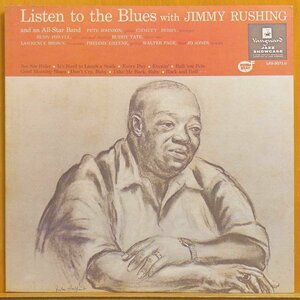 ◎●▲名盤!MONO!美盤★Jimmy Rushing(ジミー・ラッシング)『Listen To The Blues(リッスン・トゥ・ザ・ブルース)』JPN LP #60695