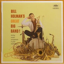 ●美品!名盤!Frank Rosolino/Bill Perkins/Richie Kamua参加!MONO!★Bill Holman(ビル・ホルマン)『Great Big Band』Spa LP #60733_画像1