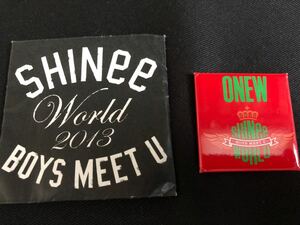 SHINee WORLD 2013 ～Boys Meet U～ 缶バッジ オニュ