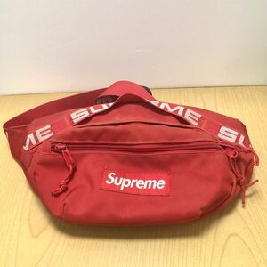 ★ supreme ショルダーバッグ Waist Bag 赤 レッド ★