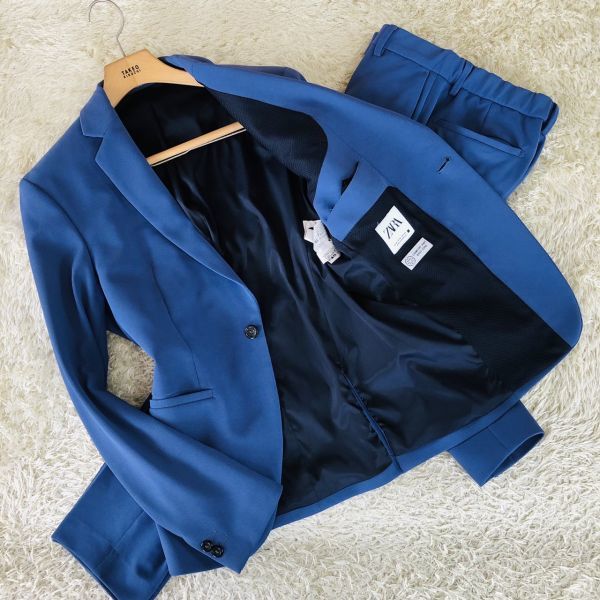 ヤフオク! -「zara メンズ スーツ」の落札相場・落札価格