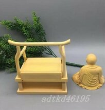 空海 弘法大師座像 木彫仏像 仏教美術 精密細工_画像4