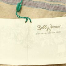 【新品 イタリア製】 Bobby Jones ボビージョーンズ 春夏 ロゴ刺繍 半袖 ボーダー ポロシャツ Sz.S　メンズ ゴルフ 未使用　A3T06591_6#A_画像6