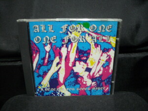 輸入盤CD/VA/ALL FOR ONE...ONE FOR ALL/’80年代ハードコアパンクHARDCORE PUNK/BGKRATTUSTERVEET KADETACCUSEDRAW POWERSOLUCION MORTAL