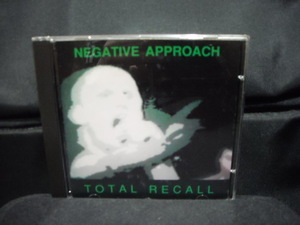 輸入盤CD/NEGATIVE APPROACHネガティヴアプローチTOTAL RECALL/80年代USハードコアパンクHARDCORE PUNK