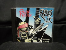 CD/splitカオスUK/RAW NOISE/MAKING A KILLING/’80’90年代UKハードコアパンクHARDCORE PUNK/CHAOS UK_画像1