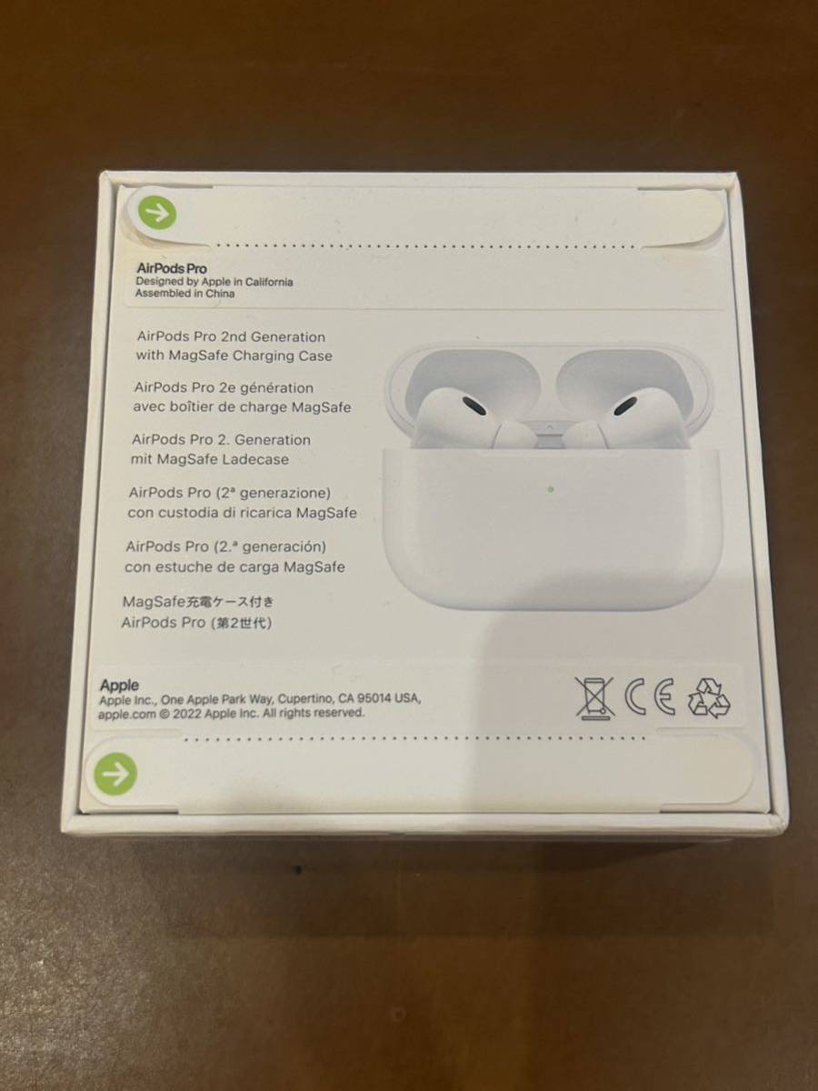 Apple AirPods 第2世代 MQD83J/A 新品未使用 未開封品 1円から売り切り