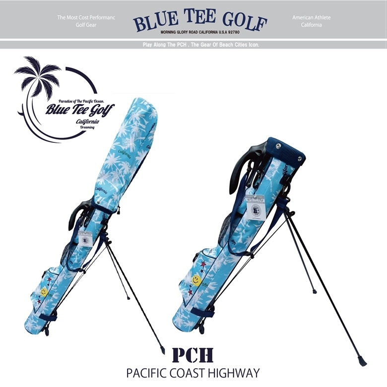 新PCHシリーズ ブルーティーゴルフ【ネイビー パーム プリント柄 - PCH 