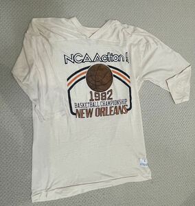 ヴィンテージ フットボールTシャツ 80s 前期 トリコタグ MADE IN USA チャンピオン古着 vintage L 80年代 ビンテージ