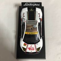 京商 1/64 JLOC トリプルa ランボルギーニ ムルシエラゴ RG-1 #66 山西 康司/余郷 敦　スーパーGT 2009 GT300クラス_画像8