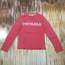 即決・クリックポスト発送・COCOLULU・ココルルの長袖Ｔシャツ・Ｍ_画像1