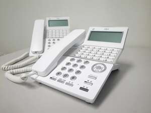 #[* beautiful goods *] OKI CrosCore2 30 button multifunction telephone machine [MKT/ARC-30DKHF-W-02A] 2 pcs (15)#